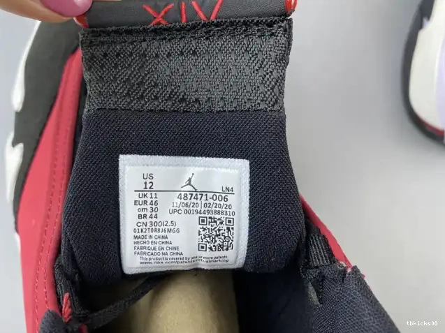 Rep TBkick GYM RETRO AIR RED TORO JORDAN 14 487471-006 0517